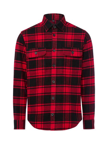 Nils Sundström Koszula męska Mężczyźni Regular Fit Bawełna wielokolorowy w kratkę, L. Koszule męskie Nils Sundström, l, bez wzorów, z bawełny, bez kołnierzyka, bez ramiączek. Za 399.95 zł.