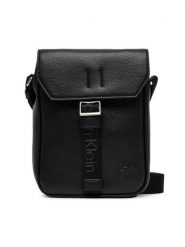 Calvin Klein Saszetka Cargo Flap Reporter LV04D3131G Czarny. Czarne saszetki męskie Calvin Klein, bez wzorów, ze skóry. Za 249.99 zł.