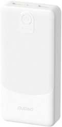 Powerbank Dudao K10 10000mAh 2.4A 2 x USB-A - biały. Białe powerbanki Dudao. Za 32.51 zł.