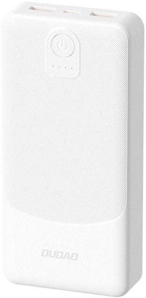 Powerbank Dudao K10 10000mAh 2.4A 2 x USB-A - biały. Białe powerbanki Dudao. Za 32.51 zł.