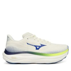 Buty do biegania Mizuno. Szare buty do biegania męskie Mizuno, bez wzorów, bez zapięcia, do biegania, mizuno wave. Za 759.99 zł.