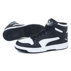 Męskie Buty Treningowe Rebound Lay Up. Białe buty treningowe męskie Puma, bez wzorów, bez zapięcia, trekkingowe. Za 392.99 zł.