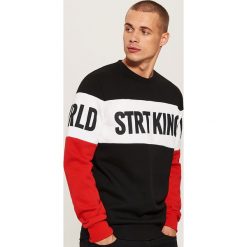 Bluza z napisami - Czarny. Bluzy nierozpinane męskie marki House. W wyprzedaży za 49.99 zł.