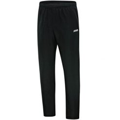 Spodnie dresowe Jako loisir Classico. Czarne spodnie dresowe męskie Jako, bez wzorów, z dresówki, sportowe. Za 204.50 zł.
