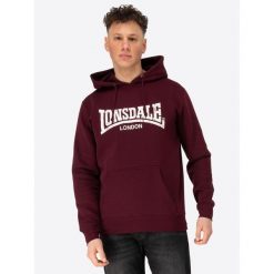 Bluza z kapturem Lonsdale Wolterton. Białe bluzy nierozpinane męskie Lonsdale, m, bez wzorów, z materiału, z kapturem. Za 235.00 zł.