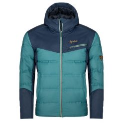 Męska kurtka narciarska Kilpi TEDDY-M. Zielone kurtki narciarskie i snowboardowe męskie Kilpi, na zimę, m, bez wzorów, bez kaptura, narciarskie. Za 525.33 zł.