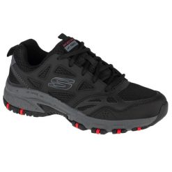 Tenisówki Skechers Model Hillcrest Kolor Czarny. Czarne trampki męskie Skechers, bez wzorów, z materiału, bez zapięcia. Za 328.00 zł.