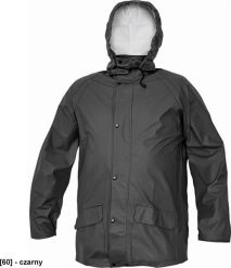 Kurtka męska CERVA SIRET SET - kombinezon - czarny L. Czarne kurtki męskie CERVA, l, bez wzorów, bez ramiączek, bez kaptura. Za 171.48 zł.