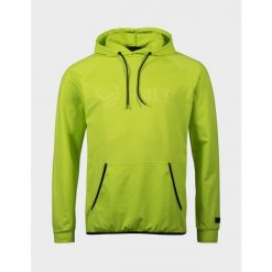 Bluza z kapturem męska Halti Dynamic. Żółte bluzy nierozpinane męskie Halti, m, bez wzorów, bez ramiączek, z kapturem. Za 449.99 zł.