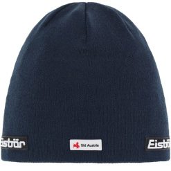 Czapka Eisbar Ogle OS MÜ SKA. Niebieskie czapki męskie Eisbar, bez wzorów, sportowe. W wyprzedaży za 164.93 zł.
