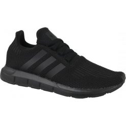 Adidas Swift Run aq0863 47 1/3 Czarne. Czarne buty do biegania męskie ADIDAS, z syntetyku. W wyprzedaży za 299.99 zł.