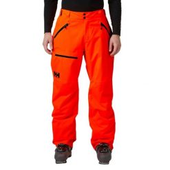 Spodnie narciarskie cargo Helly Hansen Sogn. Brązowe spodnie narciarskie i snowboardowe męskie Helly Hansen, bez wzorów, narciarskie. W wyprzedaży za 860.00 zł.