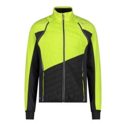 Kurtka z odczepialnymi rękawami CMP Unlimitech. Zielone kurtki męskie CMP, bez wzorów, z softshellu, sportowe, bez ramiączek, bez kaptura. Za 421.40 zł.