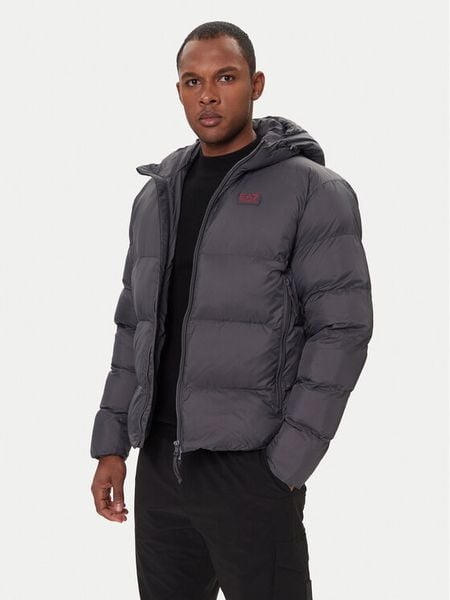 EA7 Emporio Armani Kurtka zimowa 7M000694 AF15956 U8117 Szary Regular Fit. Szare kurtki męskie EA7 Emporio Armani, na zimę, m, bez wzorów, z syntetyku, bez ramiączek, bez kaptura. Za 1,189.00 zł.