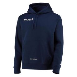 Męska Bluza Z Kapturem PSG. Niebieskie bluzy z kapturem męskie Nike, m, bez wzorów, z kapturem. Za 253.99 zł.