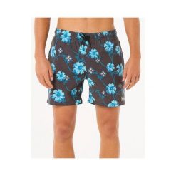 Spodenki surfingowe męskie Rip Curl Surf Revival Floral Volley Czarny. Czarne szorty męskie Rip Curl, bez wzorów, sportowe. Za 139.00 zł.
