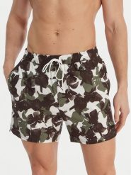 BOSS Szorty kąpielowe Pike 50561145 Zielony Regular Fit. Zielone szorty męskie Boss, bez wzorów, z syntetyku. Za 339.99 zł.