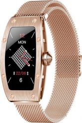 Smartwatch Kumi K18 Złoty (KU-K18/GD). Żółte zegarki smartwatch Kumi. Za 243.95 zł.