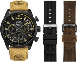 Zegarek męski Timberland TBL.TDWGQ00949X0 brązowy. Brązowe zegarki męskie Timberland. Za 979.00 zł.