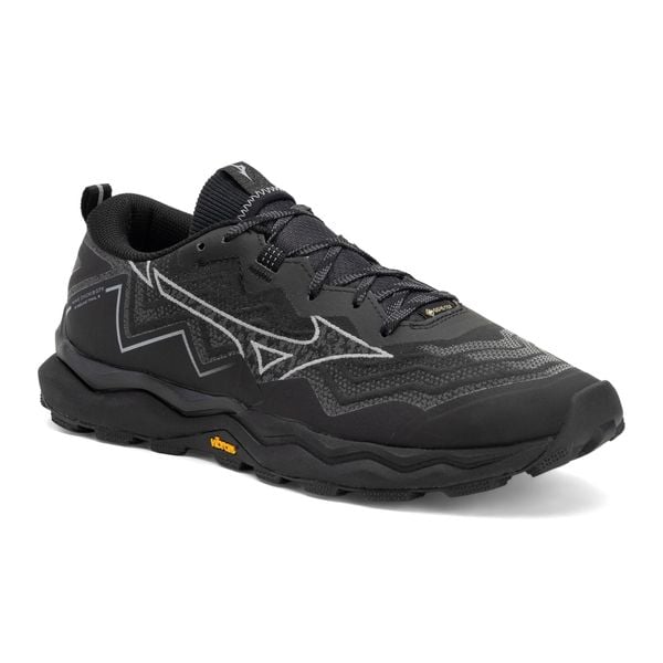 Buty do biegania męskie Mizuno Wave Daichi 9 GTX. Czarne buty do biegania męskie Mizuno, bez wzorów, bez zapięcia, do biegania, mizuno wave. Za 519.99 zł.