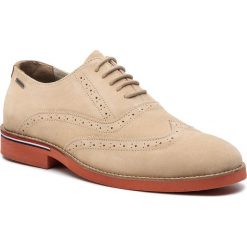 Półbuty PEPE JEANS - Dave PMS10275 Sand 847. Codzienne półbuty męskie Pepe Jeans. W wyprzedaży za 179.00 zł.