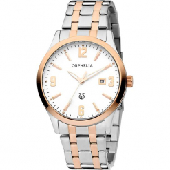 Zegarek kwarcowy w kolorze srebrno-biało-różowozłotym. Szare, analogowe zegarki męskie Esprit Watches. W wyprzedaży za 204.95 zł.