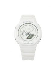 G-Shock Zegarek GA-2100-7A7ER Biały. Białe, analogowe zegarki męskie G-Shock. Za 449.99 zł.