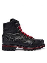 Bogner Trapery Helsinki S 26 12546833 Czarny. Czarne buty zimowe męskie Bogner, bez wzorów, ze skóry, bez obcasa, bez zapięcia. Za 2,199.00 zł.