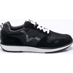 Diesel - Buty. Czarne buty sportowe na co dzień męskie Diesel, z materiału, sportowe. W wyprzedaży za 359.90 zł.