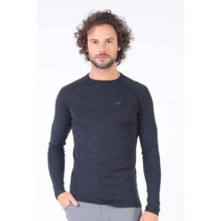 Koszulka termoaktywna męska Woolona Remus z długim rękawem 100% Merino. Niebieskie bielizna termoaktywna męska WOOLONA, l, bez wzorów, z wełny, bez ramiączek. W wyprzedaży za 306.00 zł.