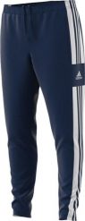 Adidas Spodnie adidas SQUADRA 21 Sweat Pant GT6643 GT6643 granatowy S. Niebieskie długie spodnie sportowe męskie ADIDAS, bez wzorów. Za 123.41 zł.