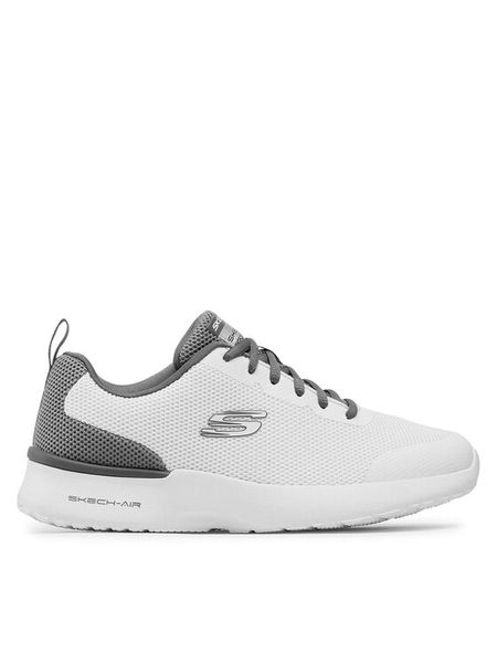 Skechers Sneakersy Winly 232007/WGRY Biały. Białe buty sportowe na co dzień męskie Skechers, m, bez wzorów, z materiału, bez ramiączek, bez kaptura. Za 189.99 zł.