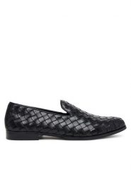 Aldo Półbuty Casino 13963667 Czarny. Czarne eleganckie półbuty męskie Aldo, ze skóry, wizytowe, bez obcasa, bez zapięcia. Za 309.99 zł.