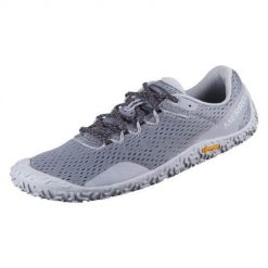 Buty do biegania męskie Merrell Vapor Glove 6 Monument. Szare buty do biegania męskie Merrell, bez wzorów, z materiału, bez zapięcia, do biegania. Za 612.00 zł.