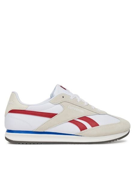 Reebok Sneakersy FIORI AR30309M Biały. Białe buty sportowe na co dzień męskie Reebok, m, bez wzorów, ze skóry, bez ramiączek, bez kaptura. Za 249.99 zł.