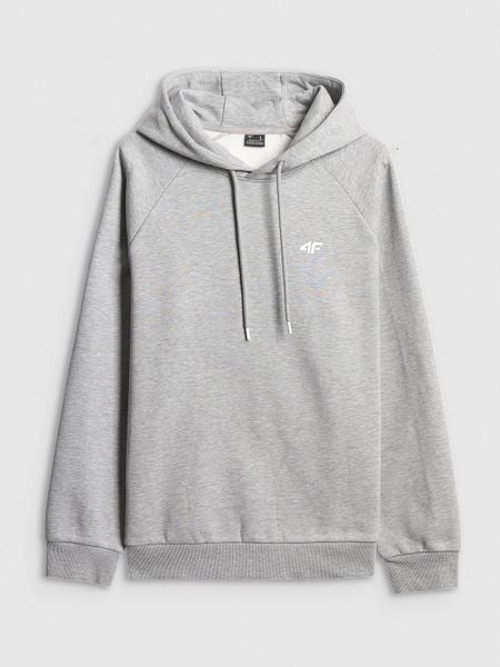 4F Bluza dresowa regular z kapturem męska - szara XXL. Szare bluzy z kapturem męskie 4f, m, bez wzorów, z dresówki, z kapturem. Za 169.99 zł.