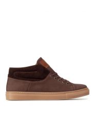 QUAZI Sneakersy QZ-52-05-000866 Brązowy. Brązowe buty sportowe na co dzień męskie QUAZI, m, bez wzorów, ze skóry, bez ramiączek, bez kaptura. Za 289.99 zł.