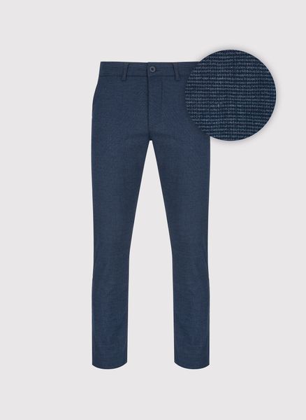 PAKO LORENTE - Granatowe spodnie męskie. Eleganckie spodnie męskie Pako Lorente, bez wzorów, z bawełny, casualowe. Za 359.99 zł.