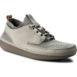 Półbuty CLARKS - Nature IV 261257757 Grey Combi. Codzienne półbuty męskie Clarks. W wyprzedaży za 329.00 zł.