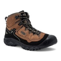 Buty trekkingowe męskie KEEN Targhee IV Mid Wp. Brązowe buty trekkingowe męskie Keen, bez wzorów, bez zapięcia, trekkingowe. Za 619.99 zł.