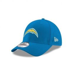Czapka z daszkiem New Era NFL Los Angeles Chargers. Niebieskie czapki męskie New Era, bez wzorów, sportowe. Za 177.00 zł.