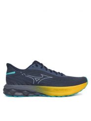 Mizuno Buty do biegania Wave Skyrise 6 J1GC2509 Czarny. Czarne buty do biegania męskie Mizuno, bez wzorów, z materiału, bez zapięcia, do biegania. Za 459.99 zł.
