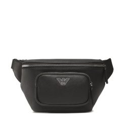 Saszetka nerka Emporio Armani. Czarne saszetki męskie Emporio Armani, bez wzorów, małe. Za 939.99 zł.