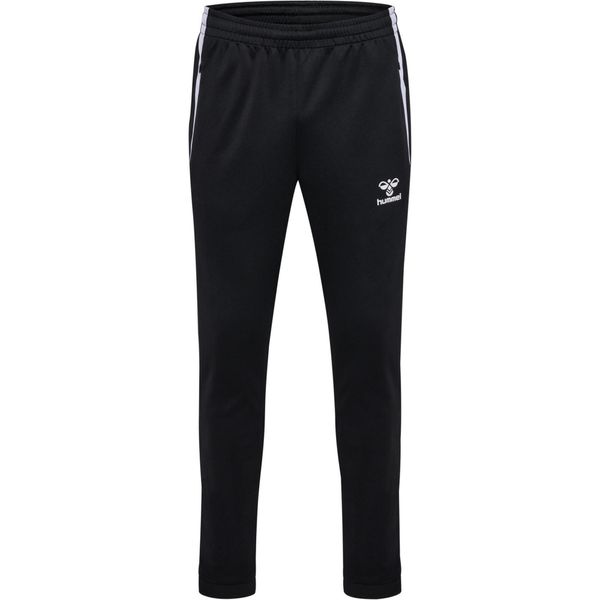 Spodnie dresowe Hummel Lead 2.0. Czarne spodnie dresowe męskie HUMMEL, bez wzorów, z dresówki. Za 186.20 zł.