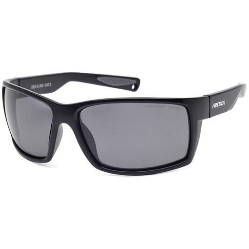 Okulary turystyczne unisex Arctica S-353. Czarne okulary przeciwsłoneczne męskie ARCTICA, bez wzorów, sportowe. Za 195.00 zł.