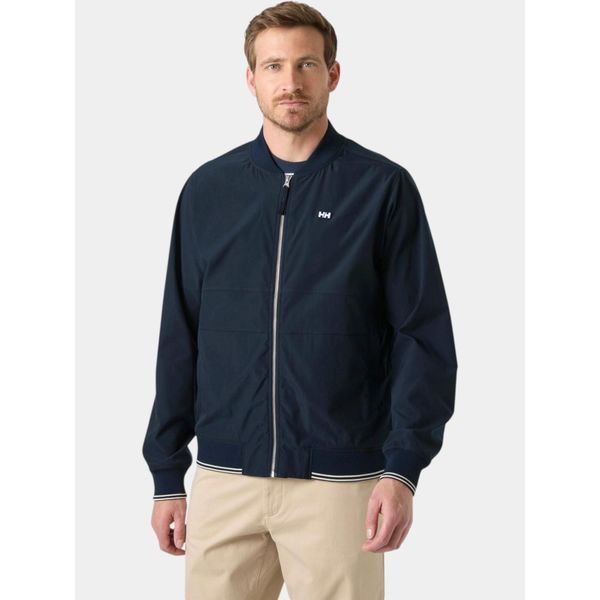 Kurtka Przejściowa Męska Helly Hansen Marine Bomber. Niebieskie kurtki męskie Helly Hansen, m, bez wzorów, casualowe, bez ramiączek, bez kaptura. Za 729.00 zł.