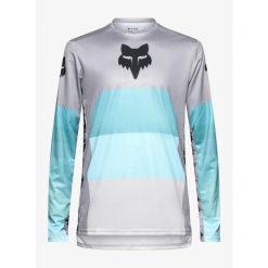 Bluza rowerowa męska Fox Ranger LS Jersey Grid. Szare bluzy nierozpinane męskie FOX, m, bez wzorów, z jersey, sportowe, bez ramiączek, bez kaptura. Za 219.99 zł.