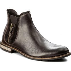 Sztyblety GINO ROSSI - Aldo MBV257-S03-XBR5-4040-F 89/89. Brązowe sztyblety męskie Gino Rossi, z materiału. W wyprzedaży za 279.00 zł.