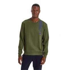 Bluza męska DIADORA SWEATSHIRT CREW ICON. Brązowe bluzy nierozpinane męskie Diadora, m, bez wzorów, bez ramiączek, bez kaptura. Za 99.99 zł.