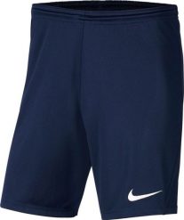 Nike Spodenki męskie Park III granatowe r. XL (BV6855 410). Szorty sportowe męskie Nike, bez wzorów, sportowe. Za 62.73 zł.